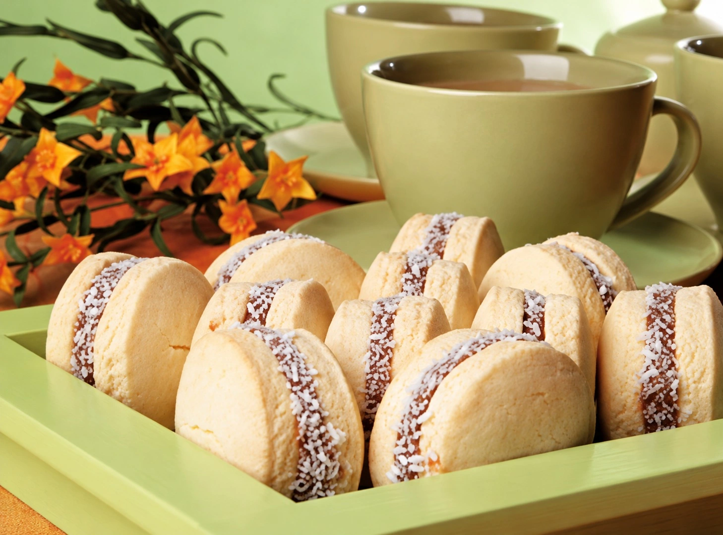 Alfajores de Maicena Prindal · foto original restaurada